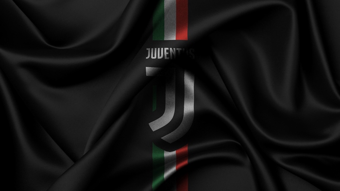 Juventus F.C. Logo with Italian Flag Stripes