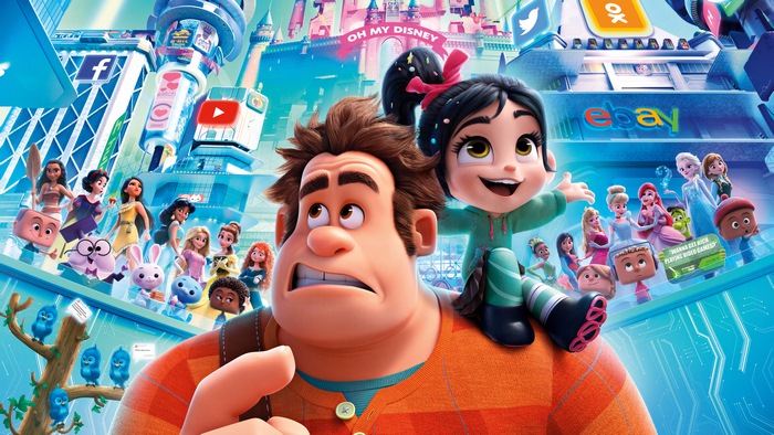 Vanellope and Ralph from Ralph Breaks the Internet