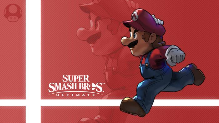 Mario from Super Smash Bros. Ultimate
