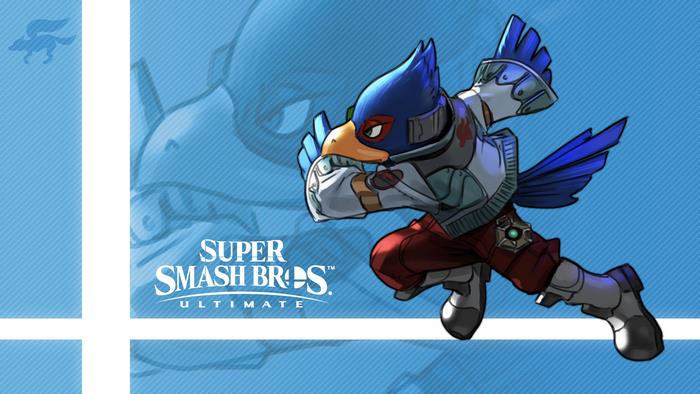 Falco Lombardi from Super Smash Bros. Ultimate