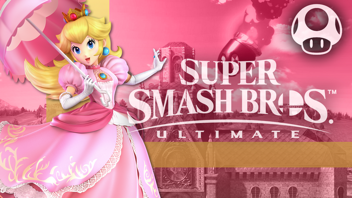 Princess Peach from Super Mario in Super Smash Bros. Ultimate