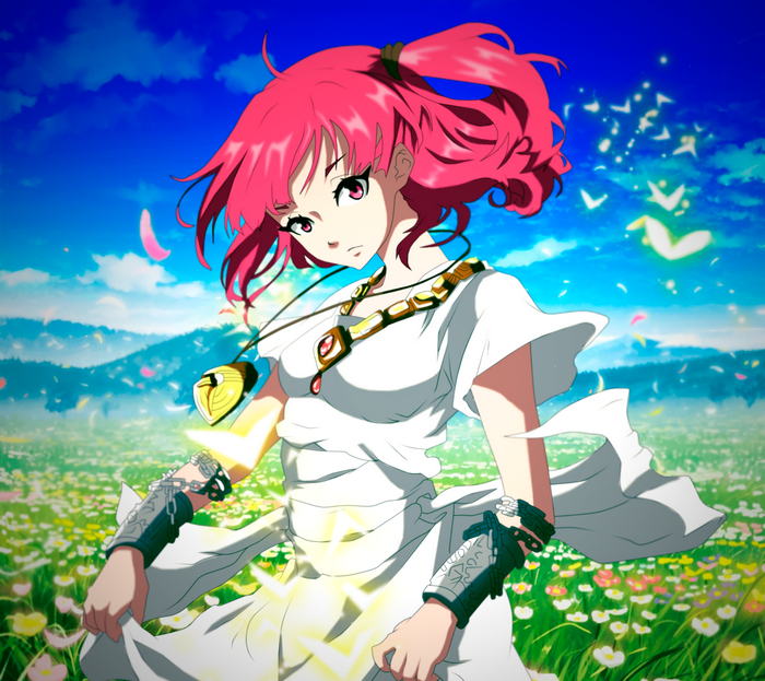 Morgiana from Magi in a field