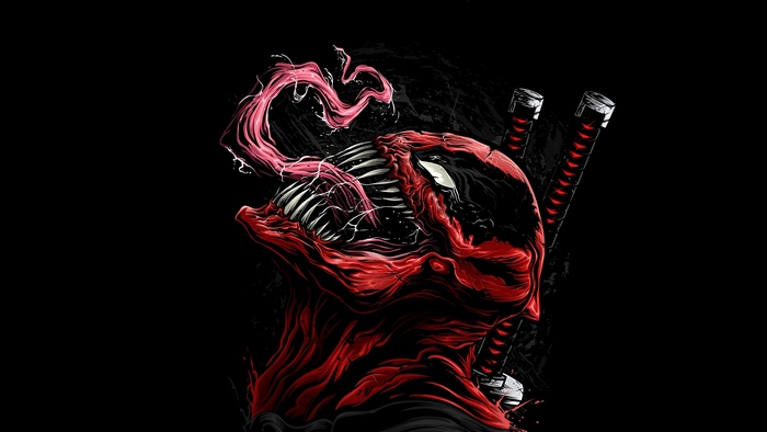 Deadpool Venom 4K