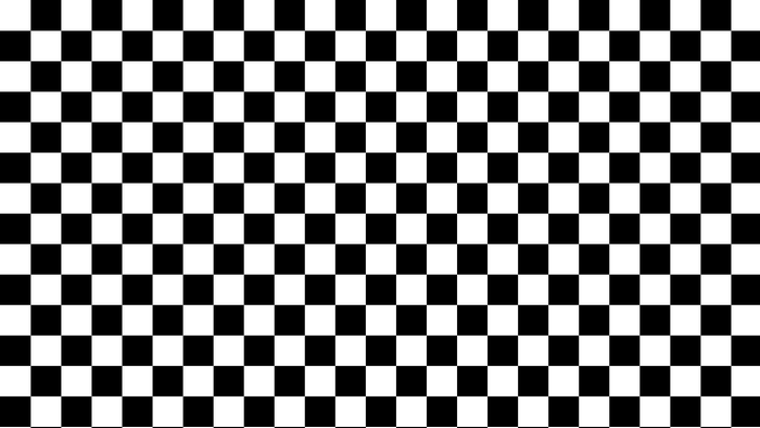 Checkerboard Pattern Black and White