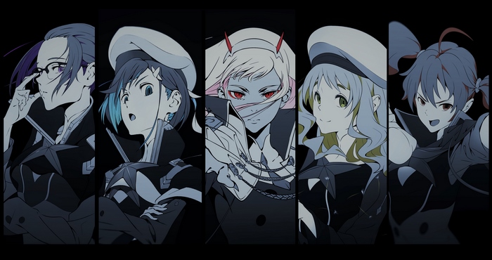 Darling in the FranXX Female Characters Group Art