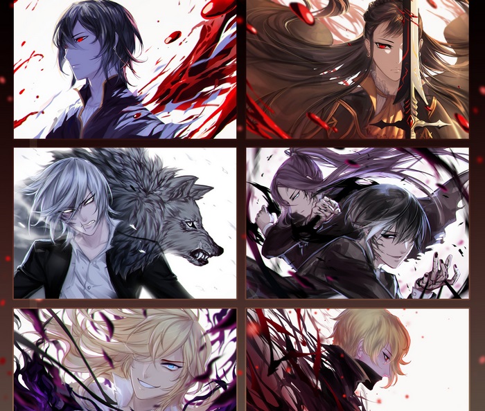 Characters from Noblesse anime series