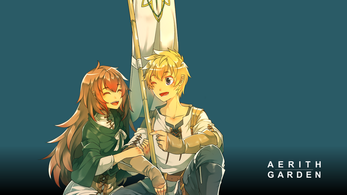 Aerith Garden Anime Characters with Banner