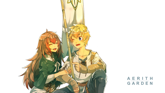 Aerith Garden Anime Characters with Banner