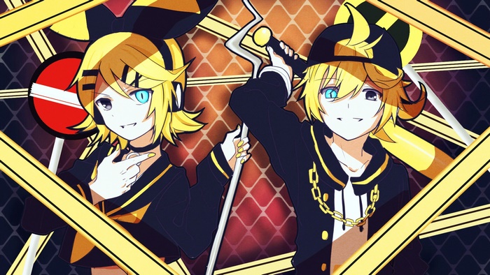 Rin and Len Kagamine from Vocaloid