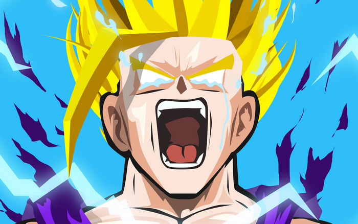 Gohan from Dragon Ball Z Super Saiyan 2