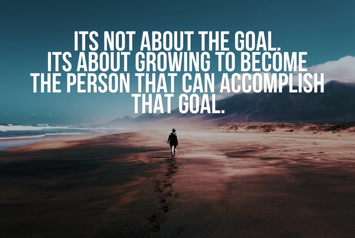 Quote about growth and accomplishment