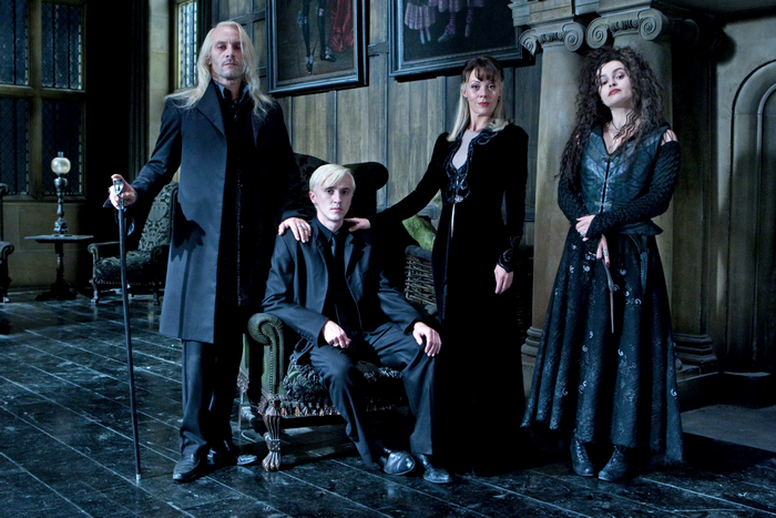 Dark Family Portrait from Harry Potter Featuring Malfoys