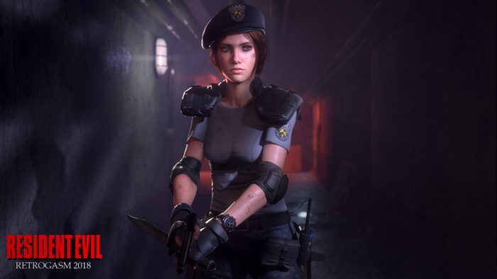 Jill Valentine from Resident Evil RetroGasm 2018