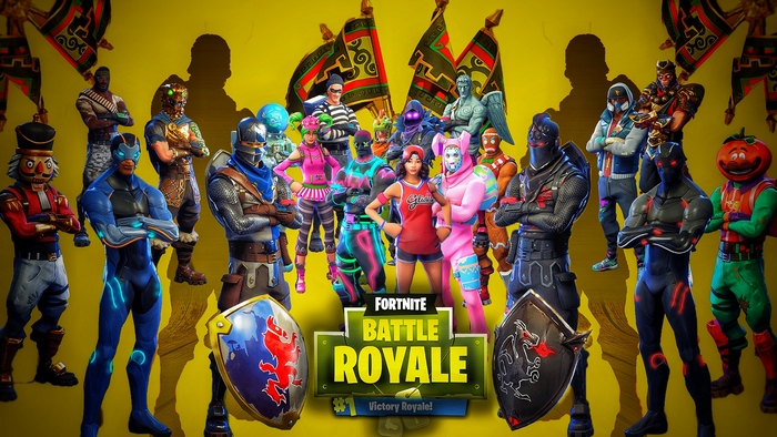Fortnite Battle Royale Characters Group