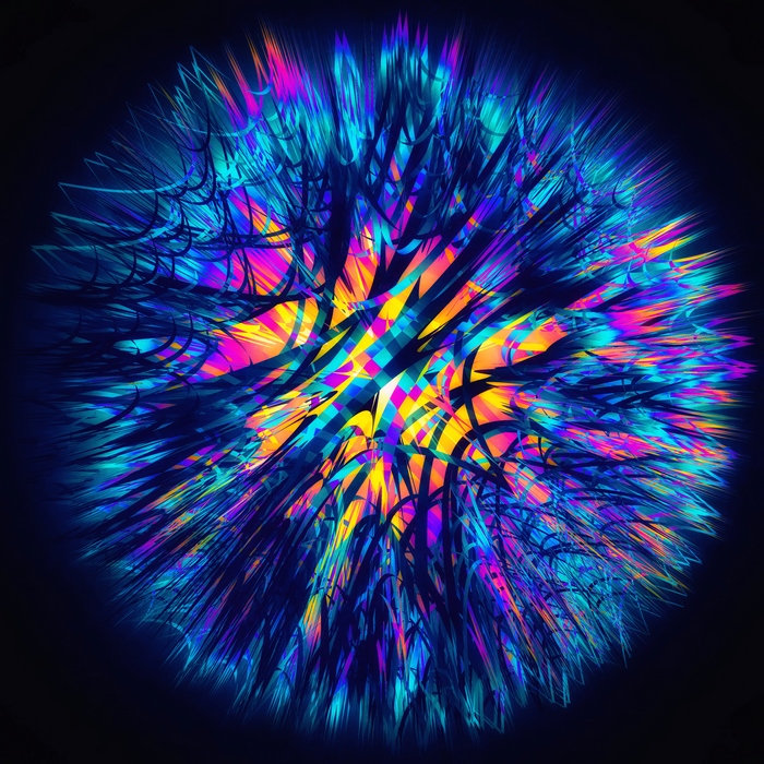 Abstract Neon Colorful 4K