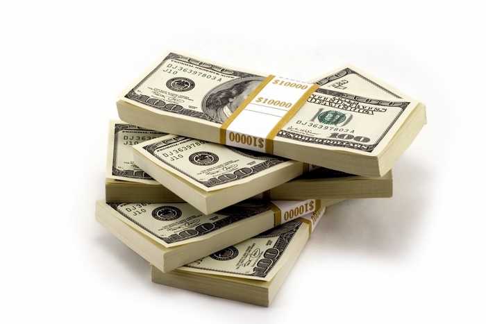 Stacks of US Dollar Bills