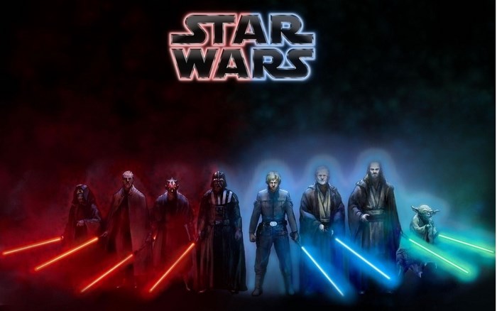 Star Wars Dark and Light Side Duel