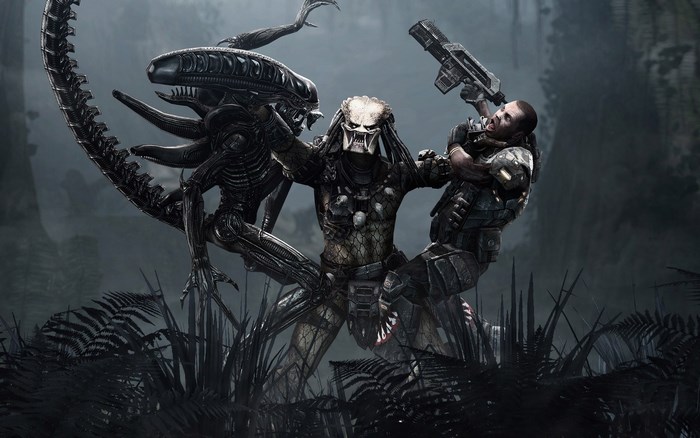 Alien vs Predator vs Marine