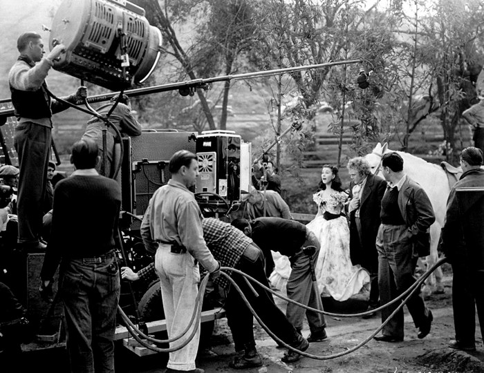 Gone With The Wind film set