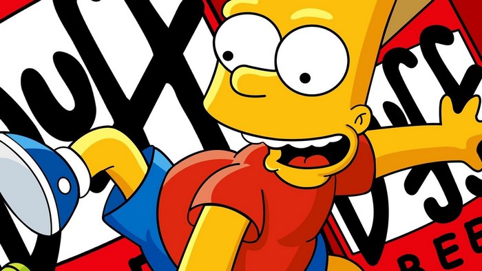 Bart Simpson in Action from The Simpsons