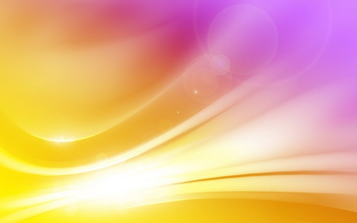 Vibrant Abstract Glow with Yellow and Purple Hues
