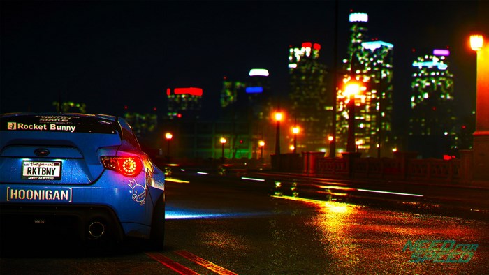 Need for Speed 2015 Subaru BRZ at Night