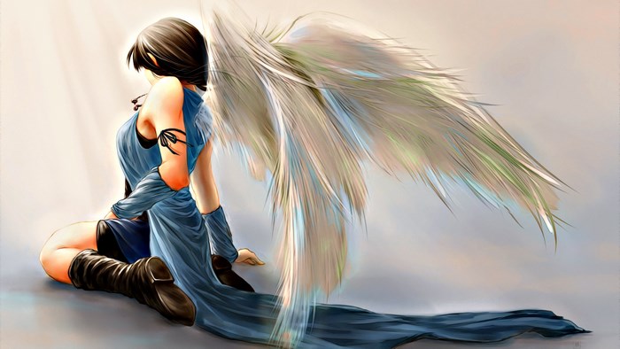 Angel girl from Final Fantasy VIII