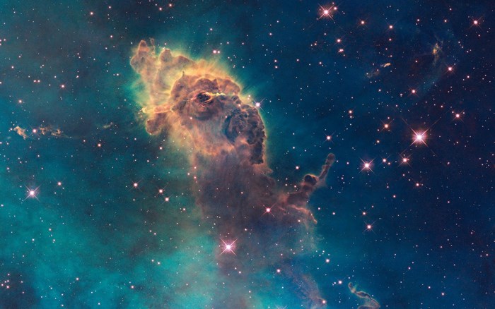 Carina Nebula with stars