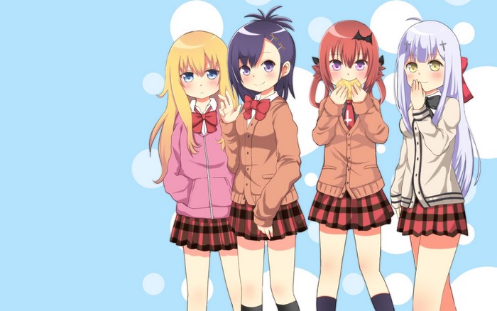 4 girls from Gabriel Dropout