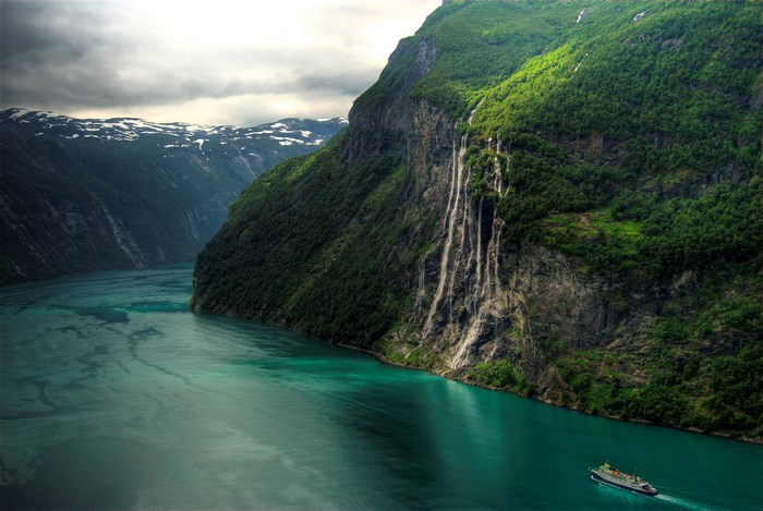 Seven Sisters Waterfall, Norway
