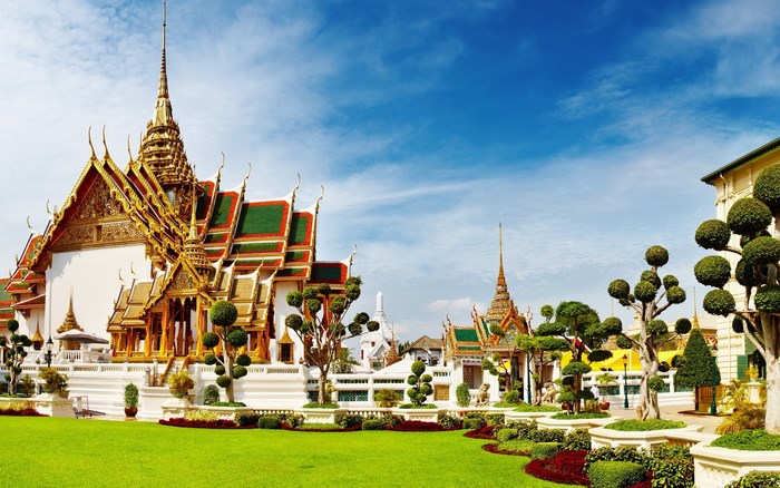 Grand Palace and Wat Phra Kaew, Bangkok, Thailand