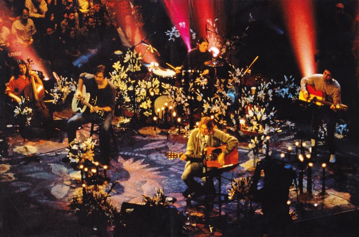 Nirvana performing live on MTV Unplugged