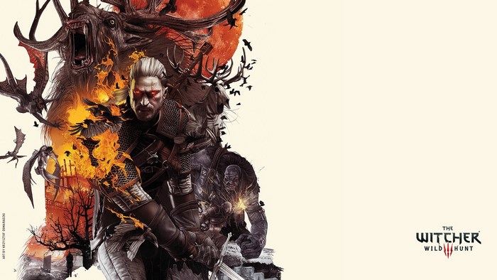 Geralt of Rivia from The Witcher 3 Wild Hunt