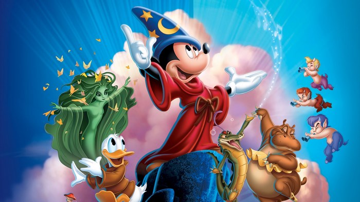 Mickey Mouse as the Sorcerer's Apprentice from Fantasia 2000