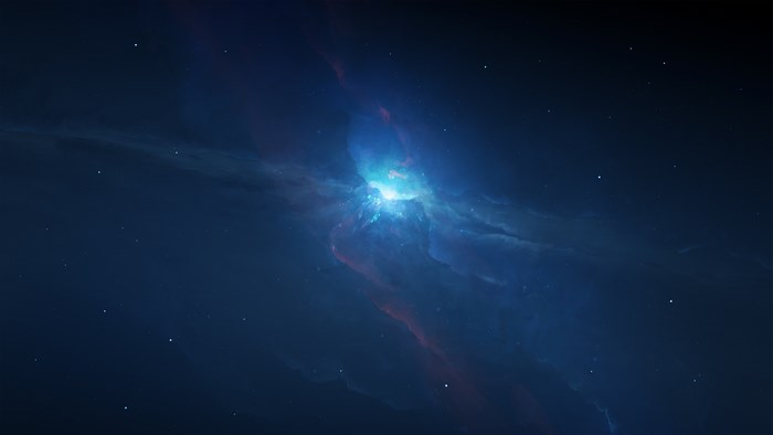 4K Nebula in Deep Space