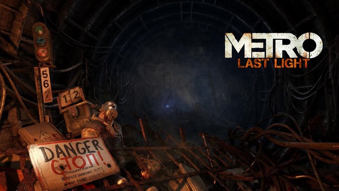 Metro: Last Light game title screen
