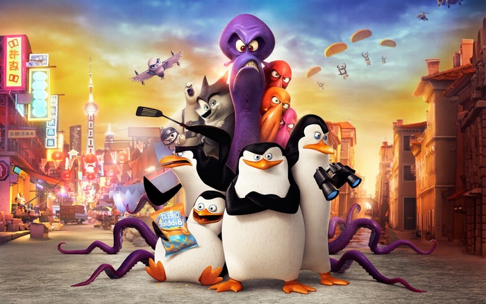 Penguins of Madagascar in Shanghai