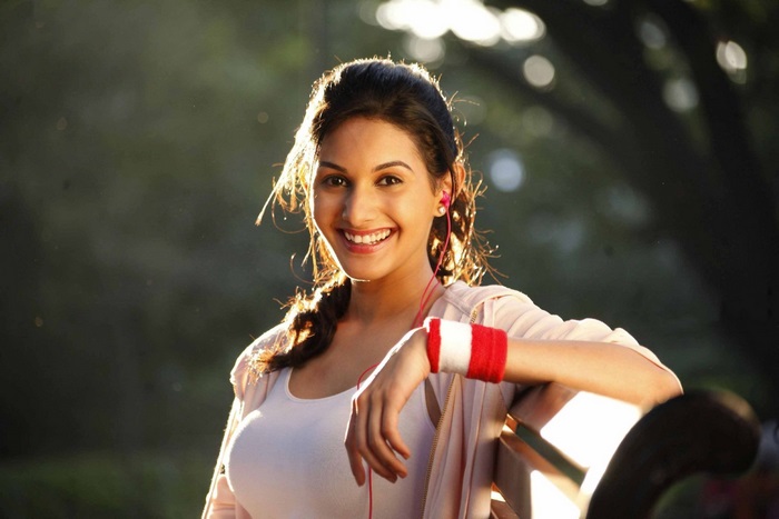 Amyra Dastur smiling outdoors