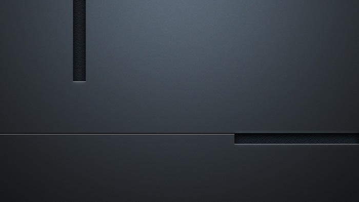 Minimalist dark gray textured surface with lines