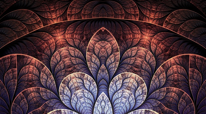 Fractal pattern 4K
