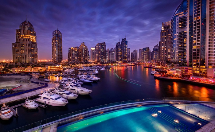 Dubai Marina 4K
