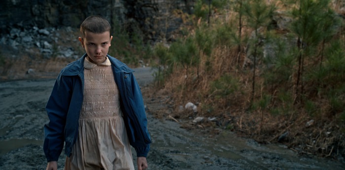 Eleven from Stranger Things in 4K