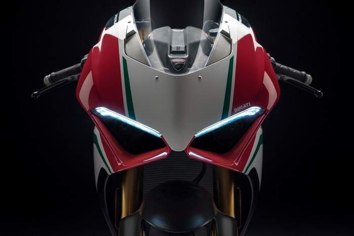 Ducati Panigale V4 Speciale motorcycle front view