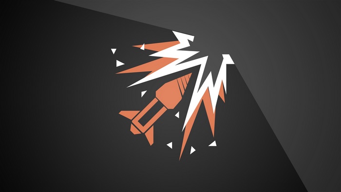 Rocket explosion 4K video game background