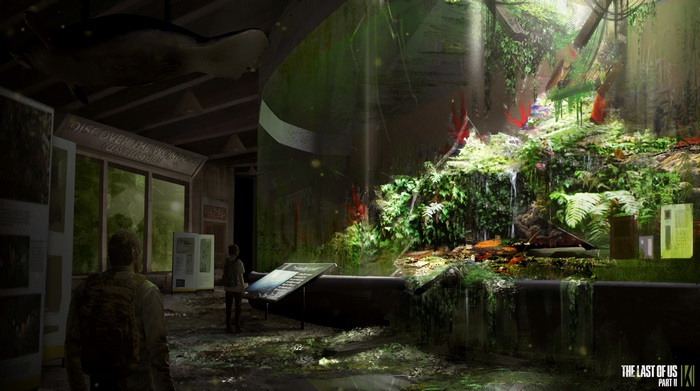 The Last of Us Part II concept art museum