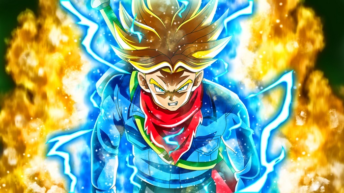 Dragon Ball Super Intense Battle 4K Art