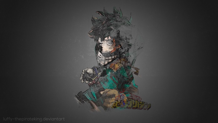 Izuku Midoriya from My Hero Academia 4K