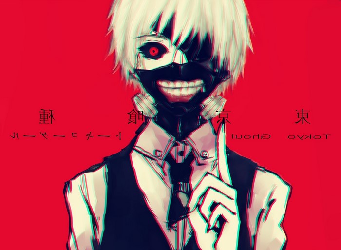 Kaneki Ken from Tokyo Ghoul anime