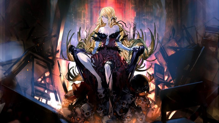 Oshino Shinobu from Monogatari Series anime