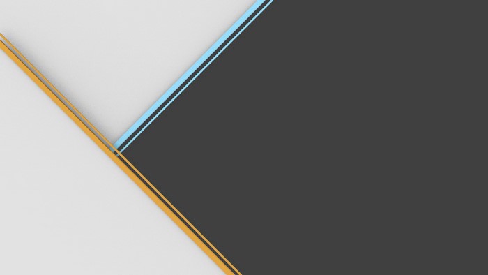 Minimalist Geometric Abstract Design with Primary Colors